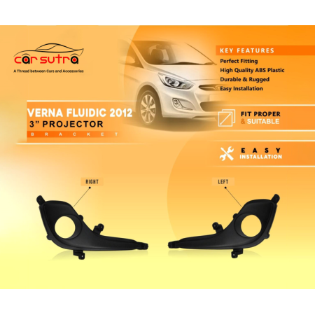 BV 78 Hyundai Verna Fludic 2012 Fog Lamp Bracket BV 78 Hyundai Verna Fludic 2012 Fog Lamp Bracket